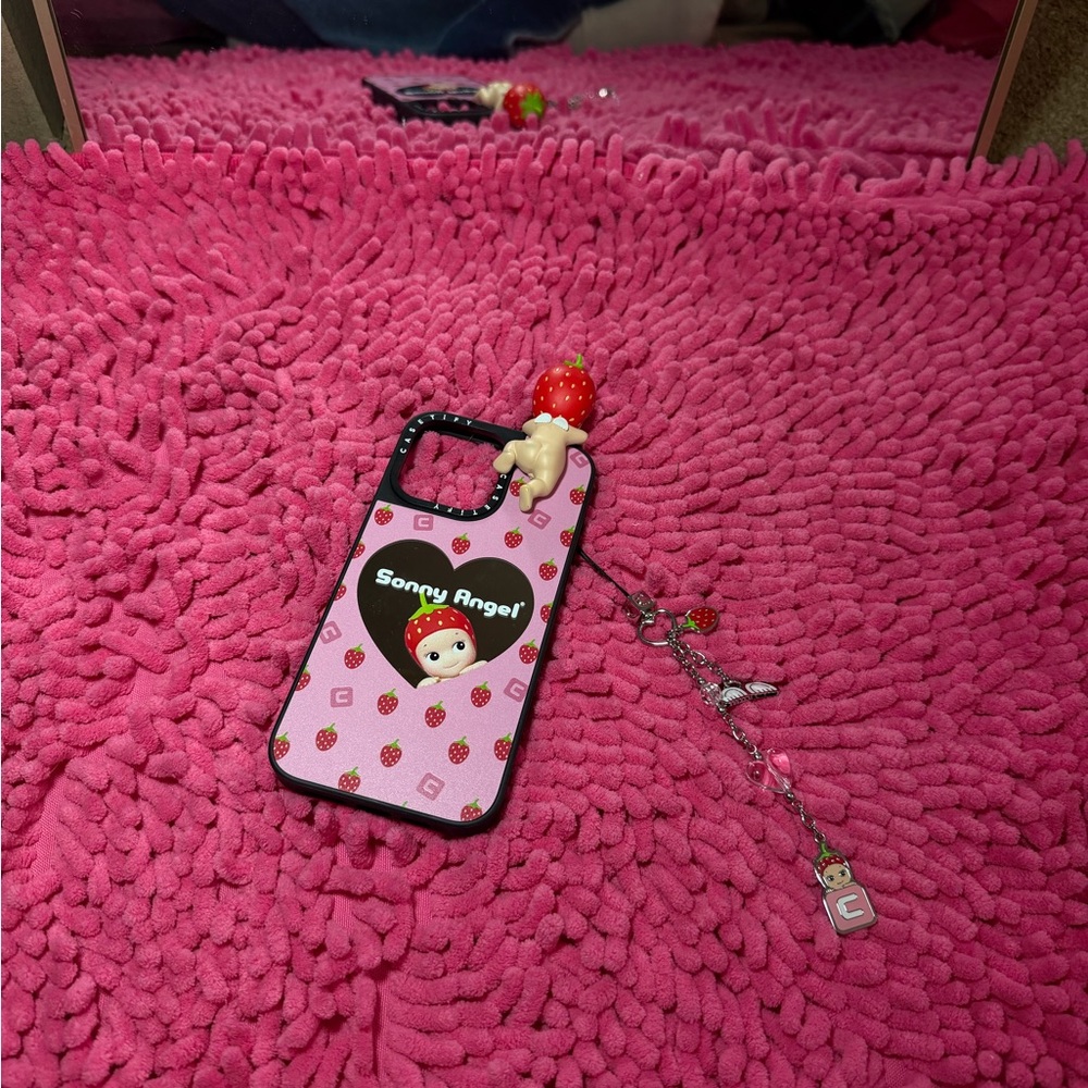 Casetify Pink Sonny Angel Phone Case and Hipper, NO CHARM